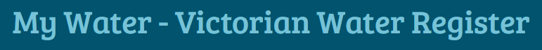 My-Water-VIC-Water-Register
